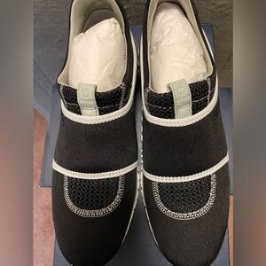New in box Cole Haan Zerogrand Slipon Sneaker.  Color: Black / Grey.  Size: 8.